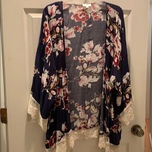 Umgee floral cardigan
